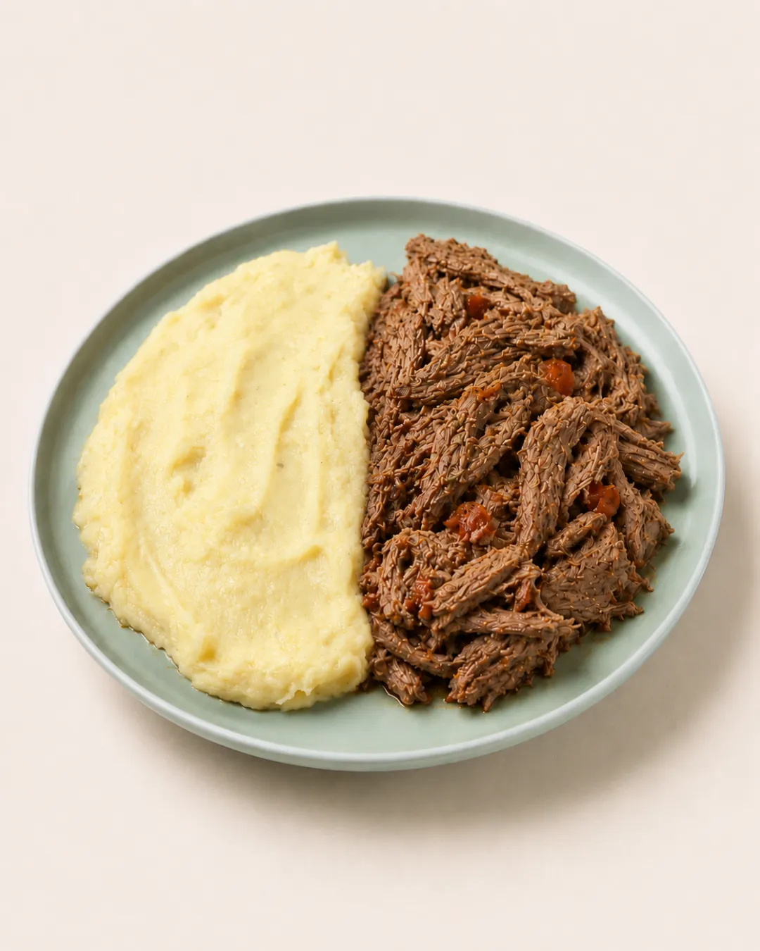 Bondiola braseada con puré de papa — vianda saludable congelada de Hakora Cocina