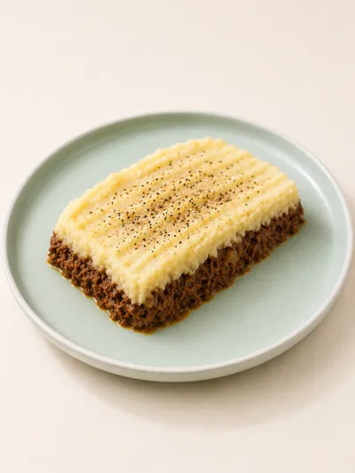 Pastel de papa con carne — vianda saludable congelada de Hakora Cocina