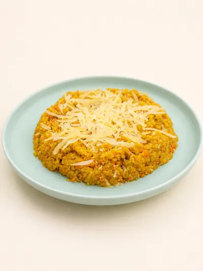 Risotto de quinoa & calabaza — vianda saludable congelada de Hakora Cocina